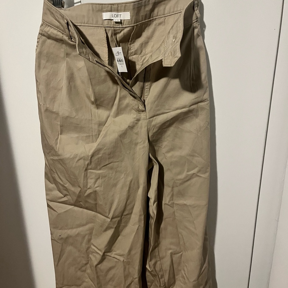 LOFT Beige Trousers size 12